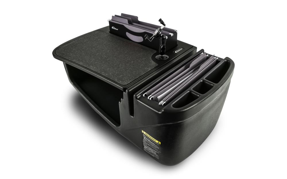 AutoExec Efficiency FileMaster Black with X-Grip Phone Mount | AUE27003