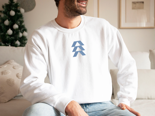 Hunter Sweater Embroidered, Gamer Sweater, Sweatshirt