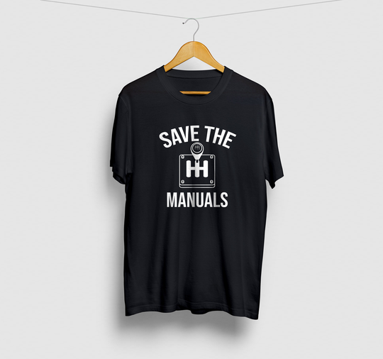 Save The Manuals Car Guy Tshirt, Shirt Manual Transmission Shirt, Stick Shift Unisex T-Shirt