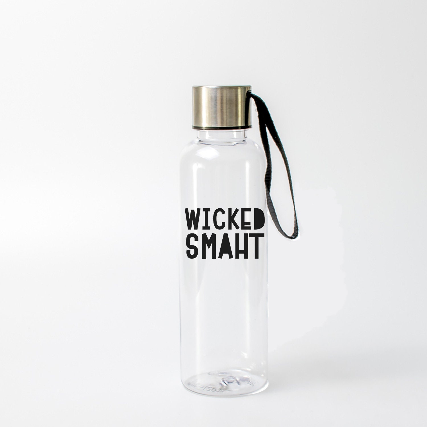 Wicked Smaht Water Bottle, Smart Boston Accent Tumbler, College Student Gift, Gift Idea For Students, Medical
