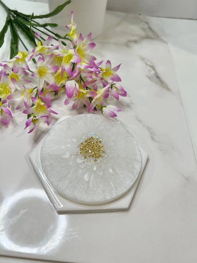 Handmade Coasters, Bridesmaids Gifts, Wedding Gifts For Her, Handmade Resin Coaster, Coaster Sets, New Home Gifts, Teachers Gift
