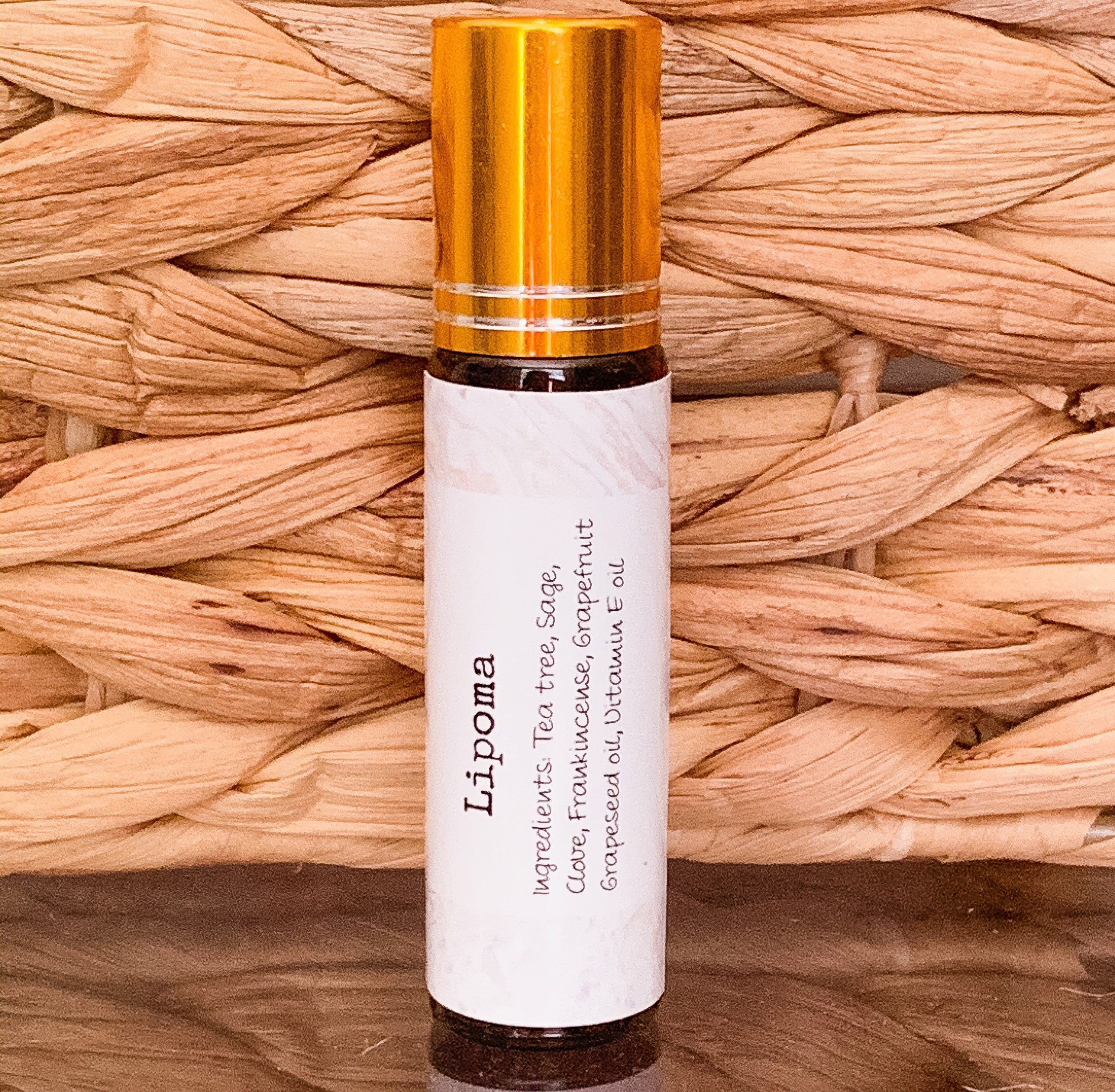 Lipoma Essential Oil Roller Bottle Blend 10Ml , Organic & Safe, Bath Body, Personal Care, Self Gifts