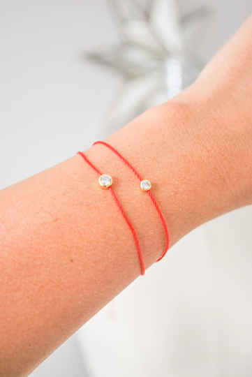 Red Bracelet, Red String Bracelet, Protection Bracelet, Friendship Bracelet, Dainty Bracelet, Minimalist Jewelry, Best Friend Gift, Good Luck