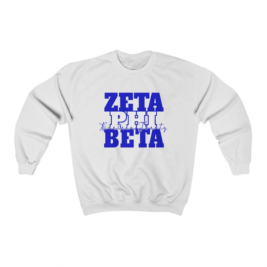 Zeta Phi Beta Unisex Heavy Blend Crewneck Sweatshirt