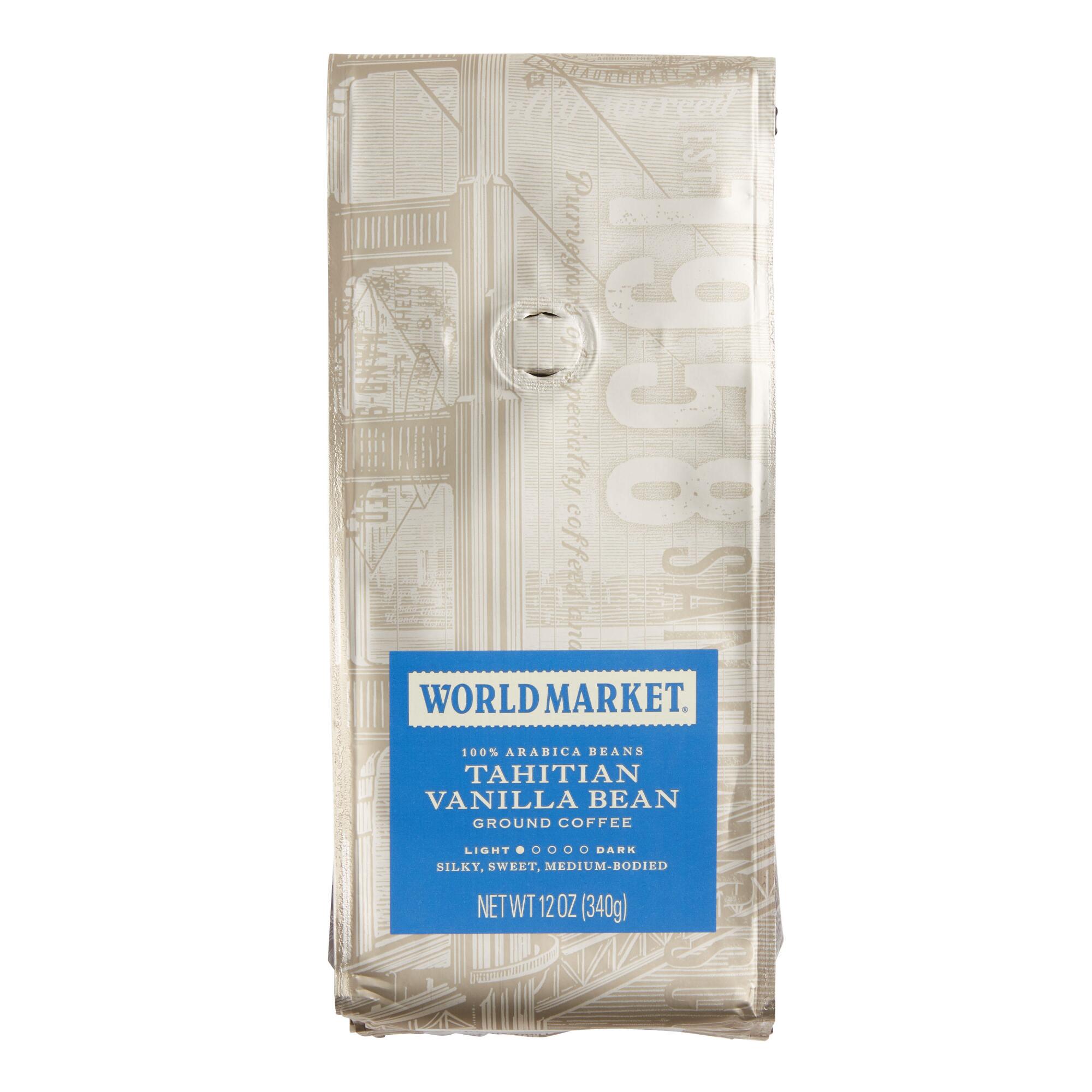 12 oz. World Market Tahitian Vanilla Bean Coffee Set of 6 by World Market
