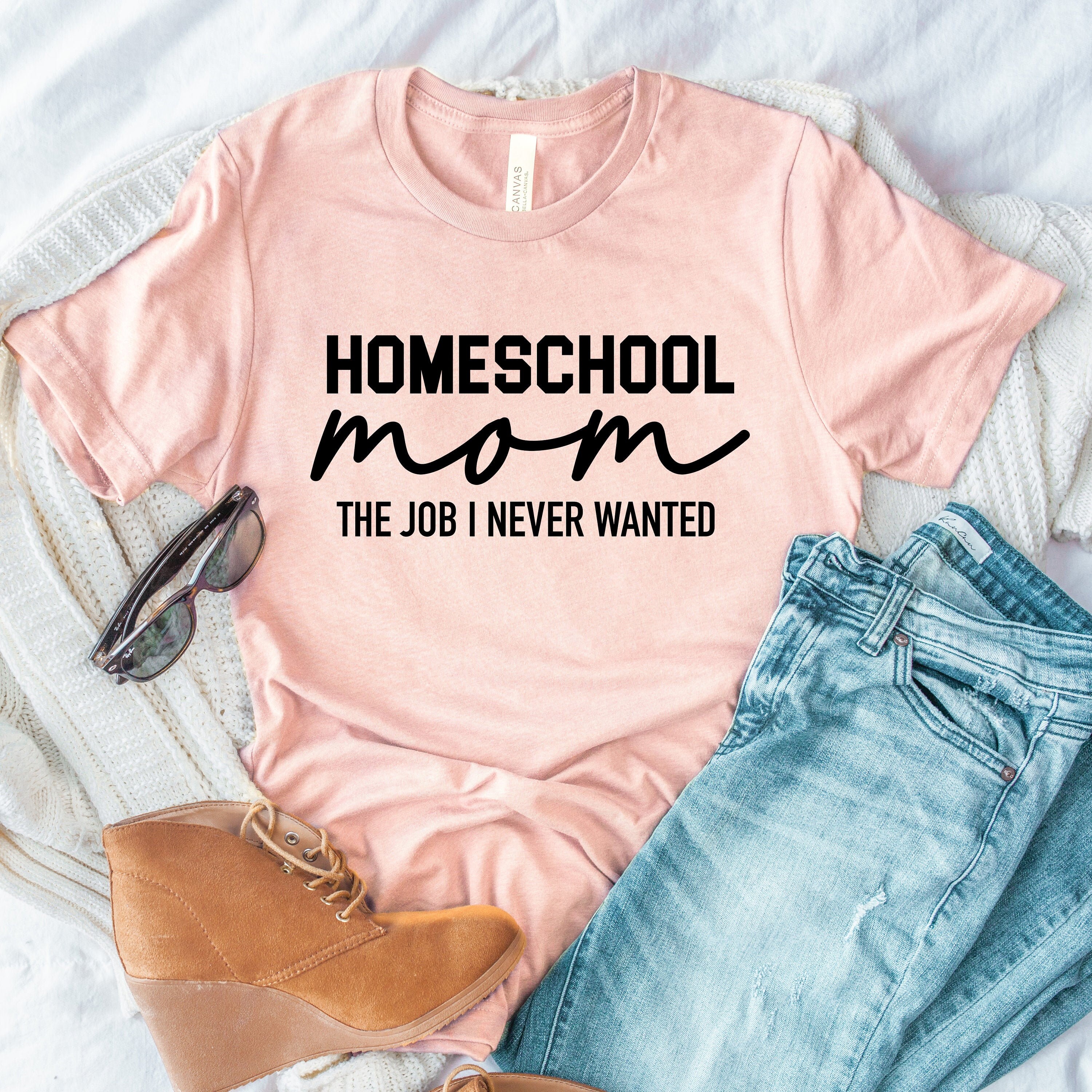 Homeschool Mom, Shirt, Quarantine Social Distancing Wash Your Hands