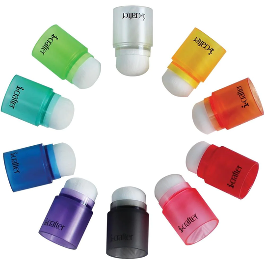 I-Crafter I-Brush Rainbow Blender Brushes 10/Pkg