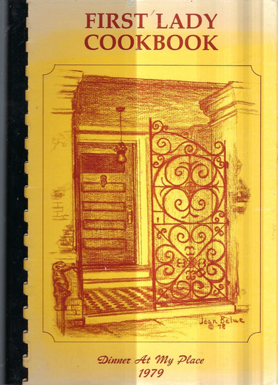Columbia South Carolina Vintage 1979 First Lady Cookbook Dinner At My Place Sc American Cancer Society Favorite Recipes Local Rare Cook Book