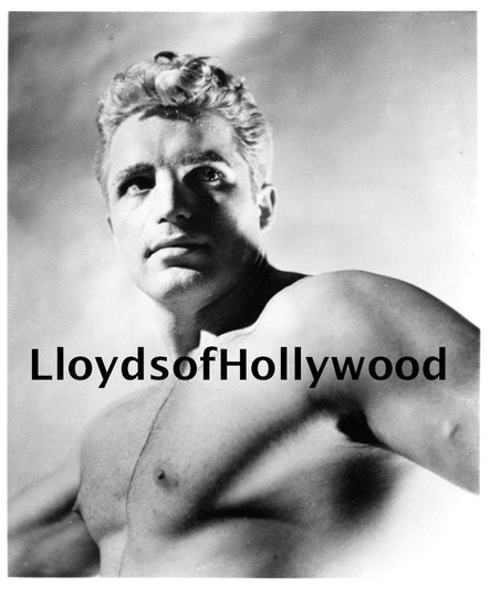 Vince Edwards Handsome Hollywood Actor Tv Ben Casey Shaved Chest Blond Hair Beefcake Hunk Photograph 1960