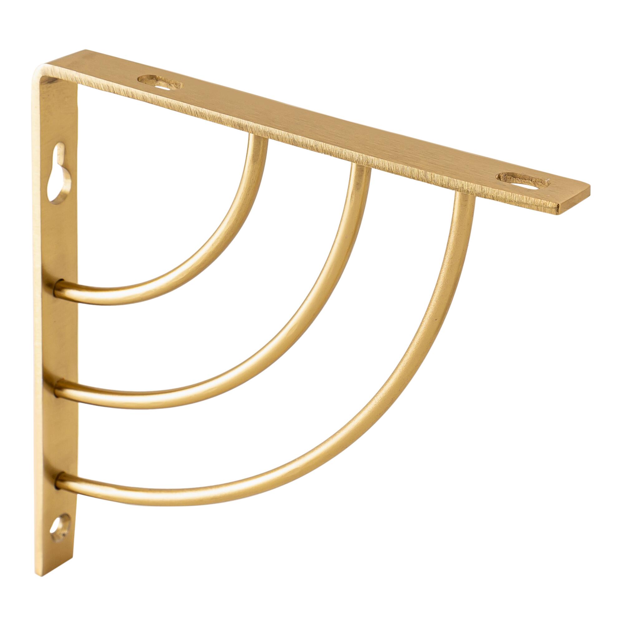 Gold Arch Mix & Match Shelf Brackets 2 Pack by World Market