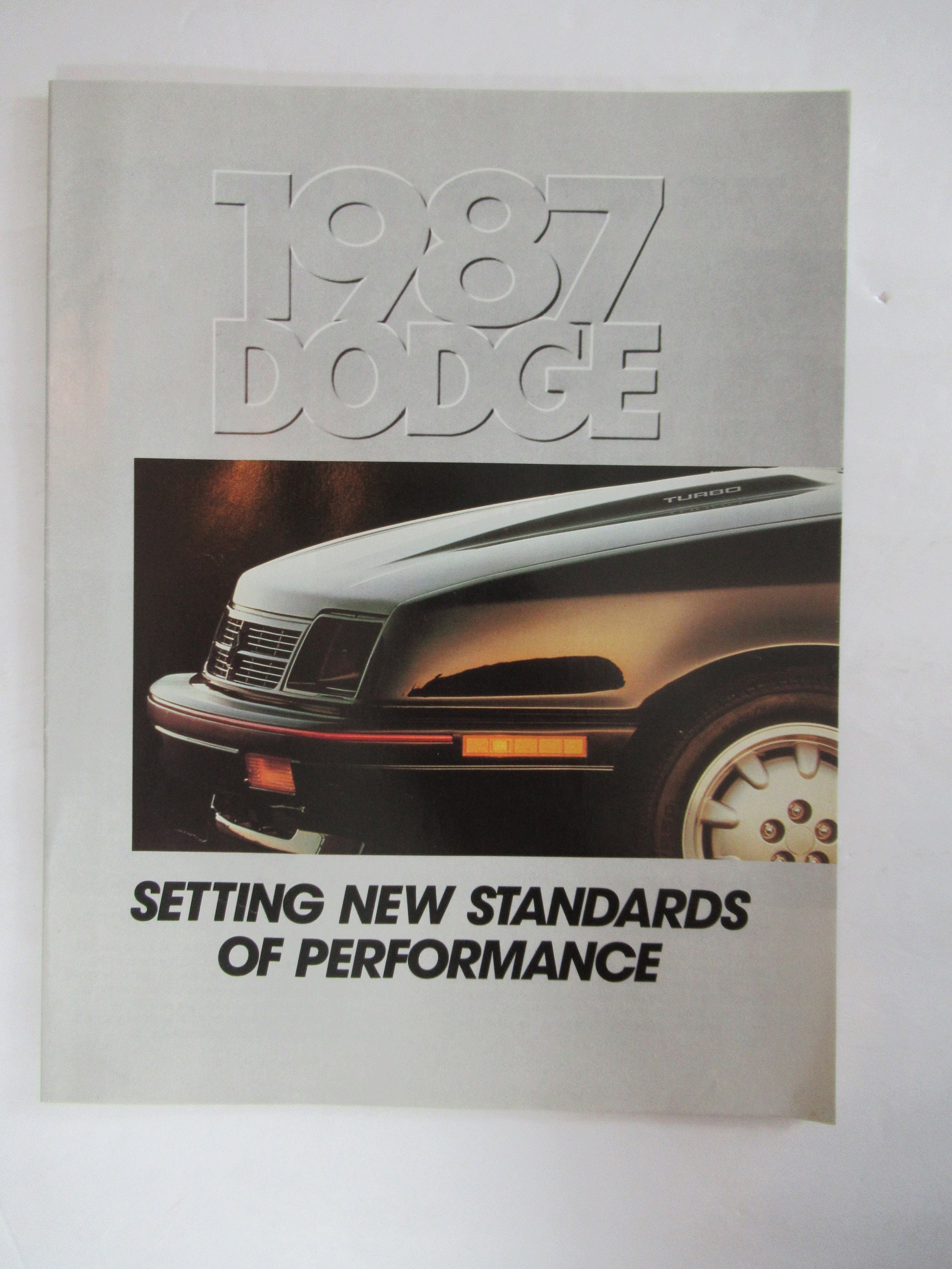 1987 Dodge Full Line Sales Brochure, Dakota, Daytona, Ram, Truck, Vintage Advertising, Auto Prospekt