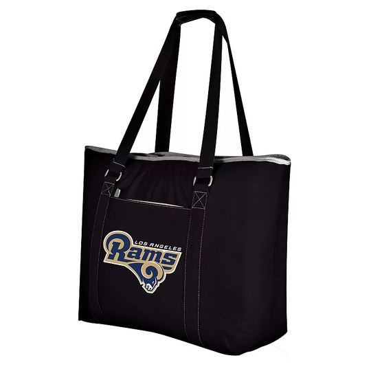 Picnic Time Los Angeles Rams Tahoe Insulated Cooler Tote, Black