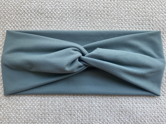 Dusty Teal Twisted Headband