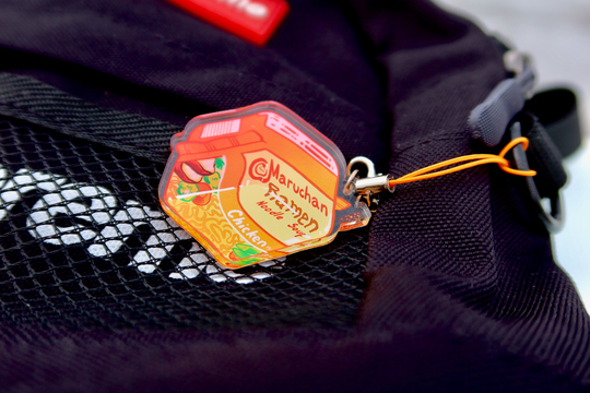Chicken Flavor Ramen Double Sided Food Cube Key Chain | Anime Lover, Otaku Gift Instant Noodles