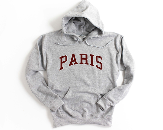 Paris France Hooded Sweatshirt Unisex Hoodie