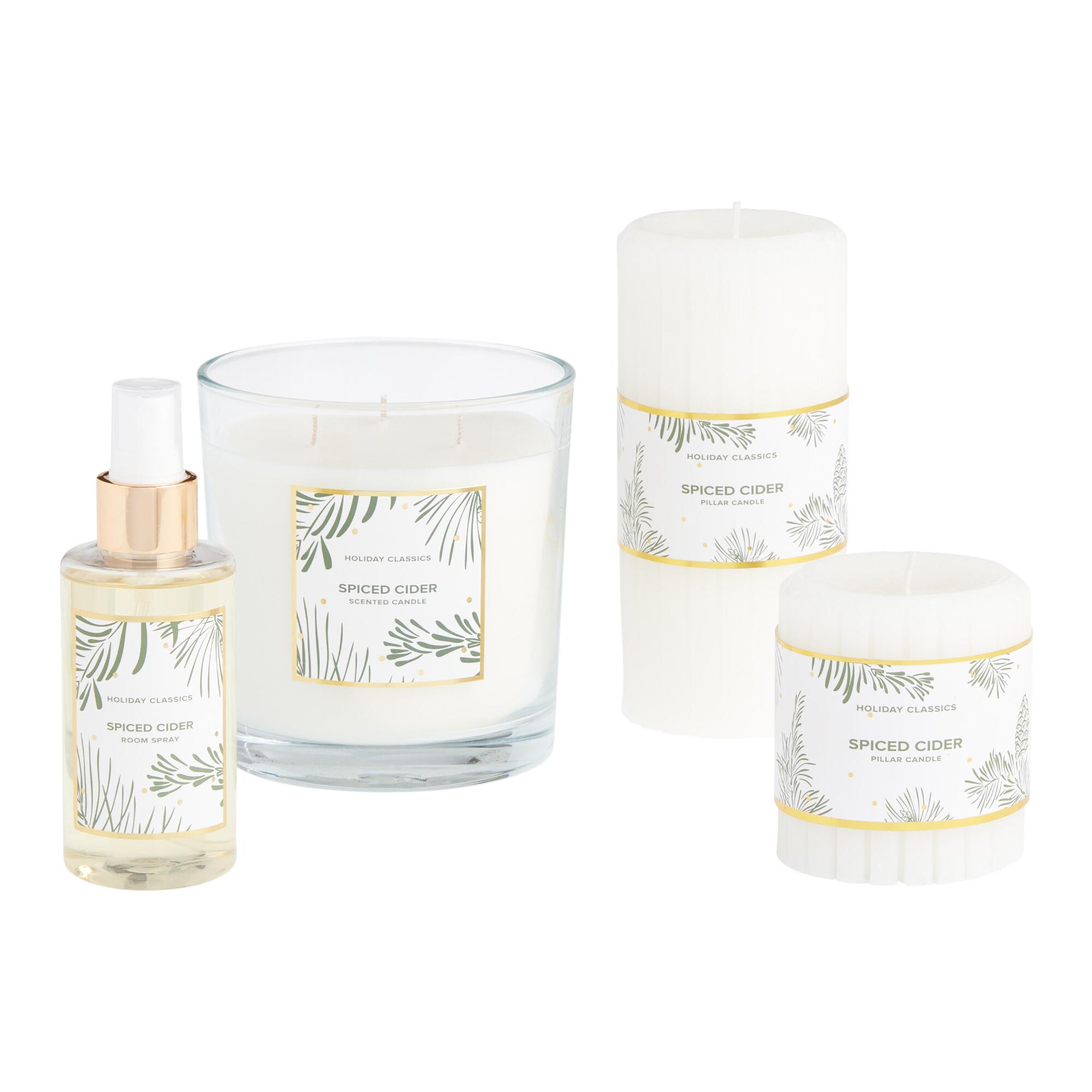 White Spiced Cider Candle Collection by World Market
