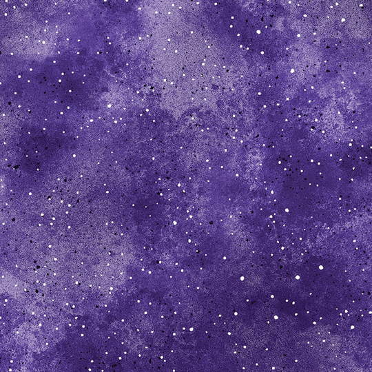 Grape New Hue Pearlescent Tonal Blender Cotton Fabric, Kanvas Quilting 100% Purple Dot Fabric