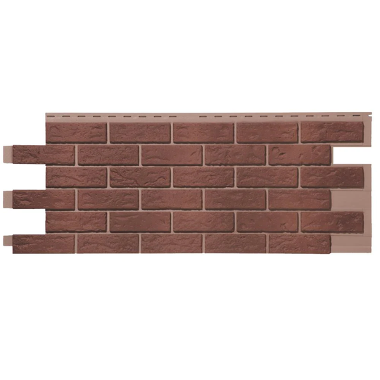 Novik NovikBrick Hand Laid Brick 5.11-sq ft Red Used Blend Faux Stone Veneer | 100050001