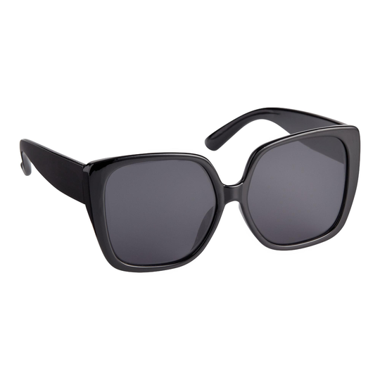 Oversized Square Mila Recycled Sunglasses: Black by World Market