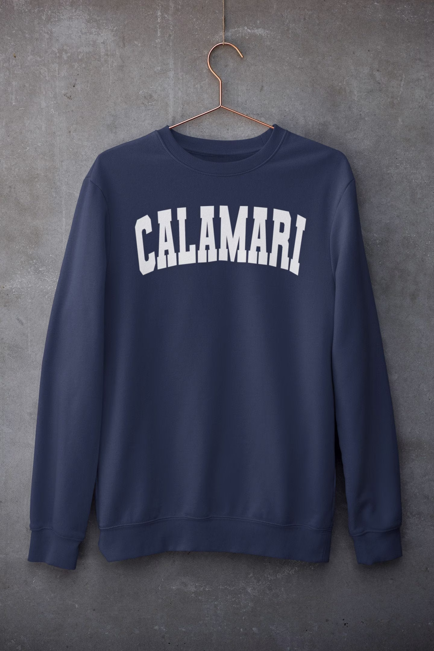 Calamari Crewneck Sweatshirt | Funny Foodie Unisex