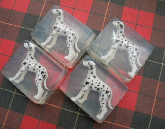 Dalmatian Dog Soap Favors/Party Favors /Firehouse Dog