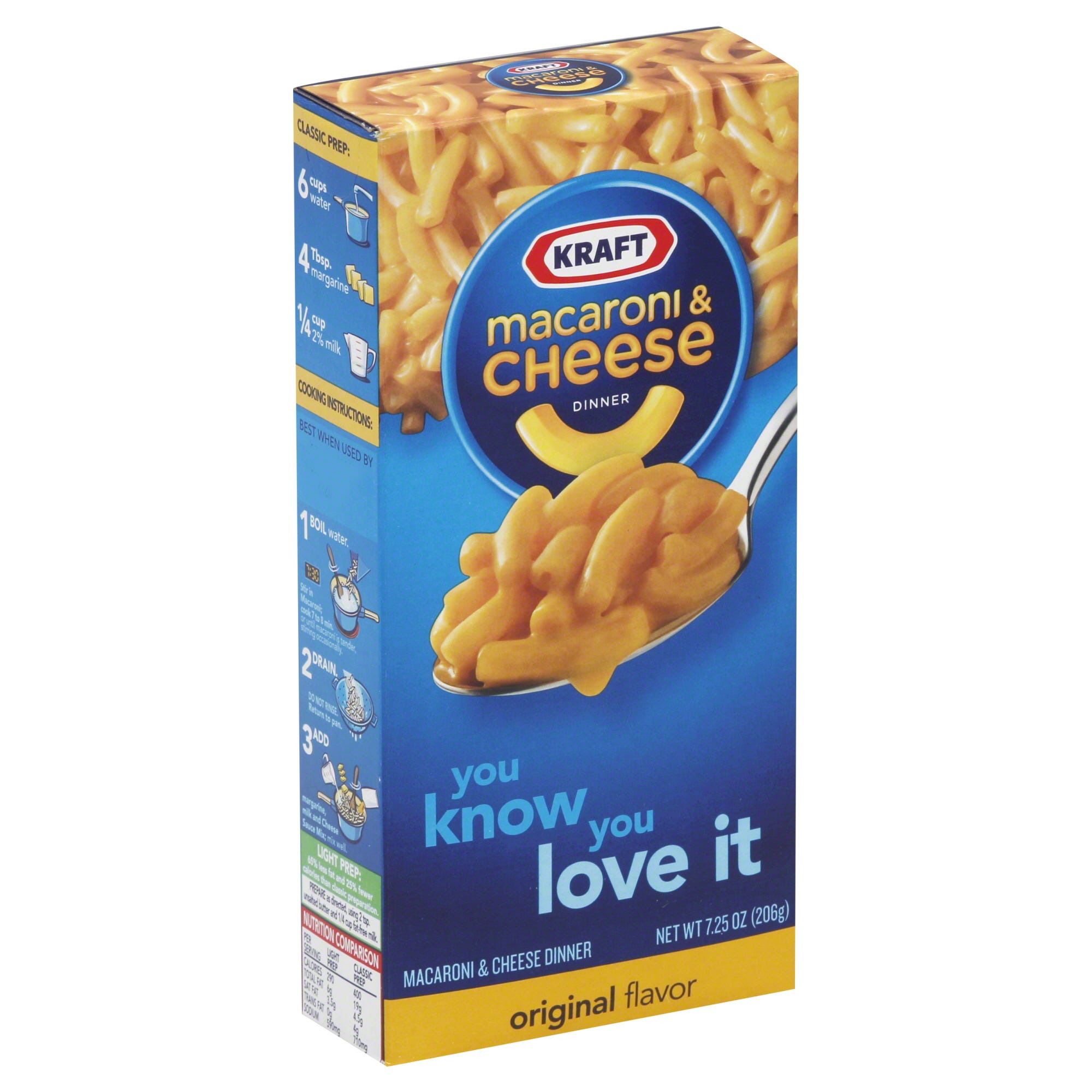 Kraft Macaroni & Cheese Dinner - 7.25 oz
