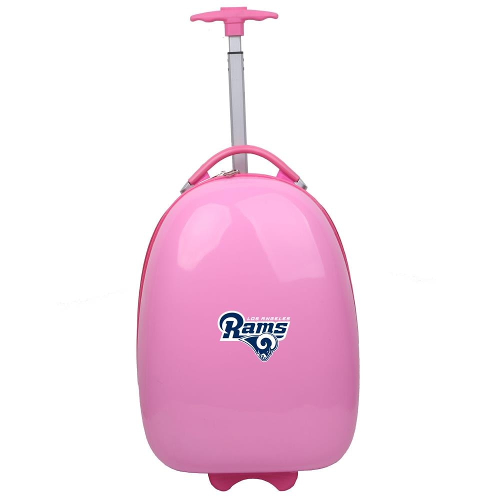 Mojo Licensing NFL Los Angeles Rams 18.50 x 12.5 x 10 Pink Polycarbonate Hardshell Garment Bag (1-Bag) | NFLRL601_PINK