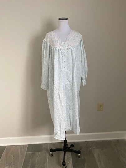 Large Nightgown Cotton Polyester Blend Nicole