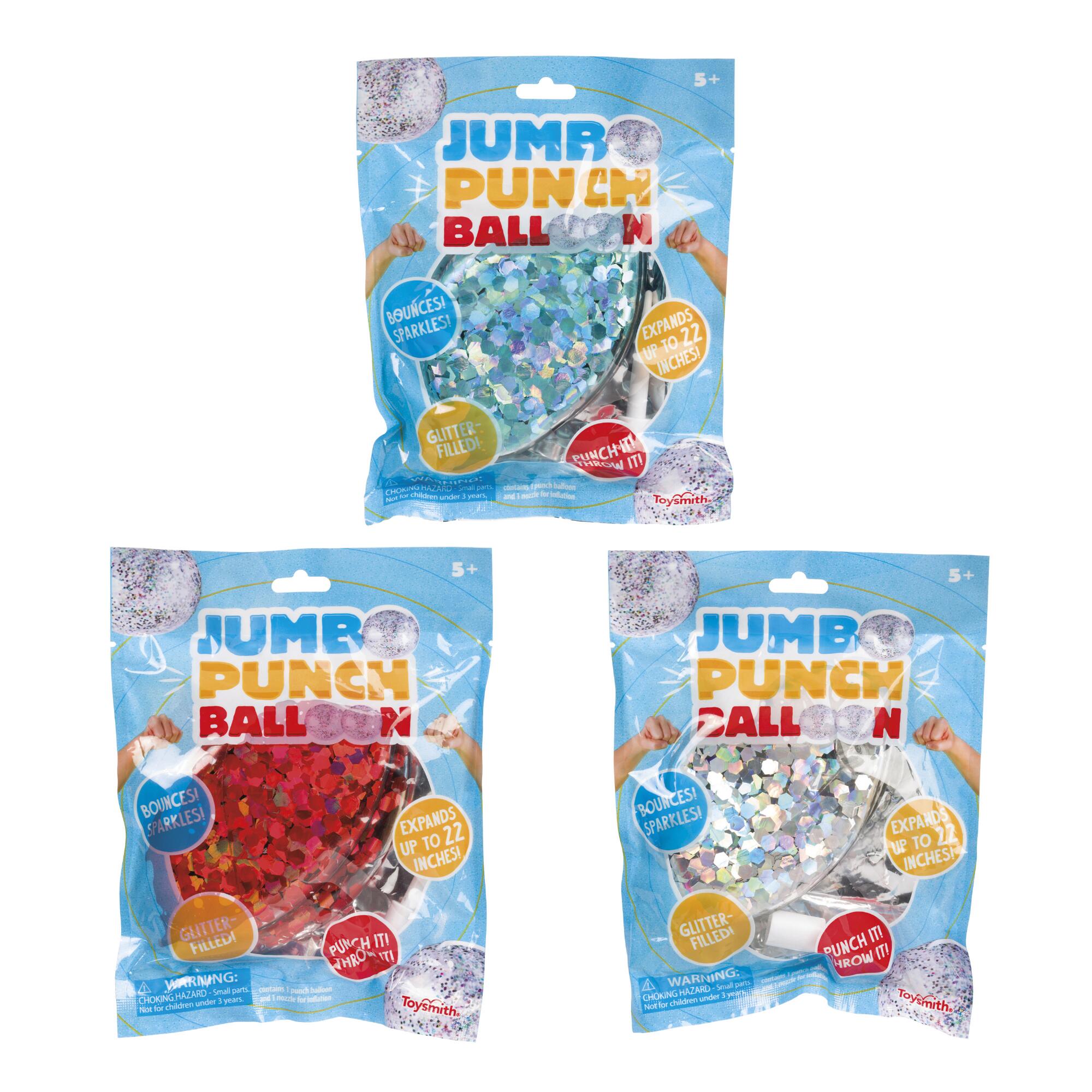 Toysmith Jumbo Punch Balloon Set of 3 by World Market