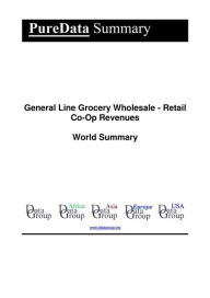 General Line Grocery Wholesale - Retail Co-Op Revenues World Summary: Market Values & Financials by Country Editorial DataGroup Author