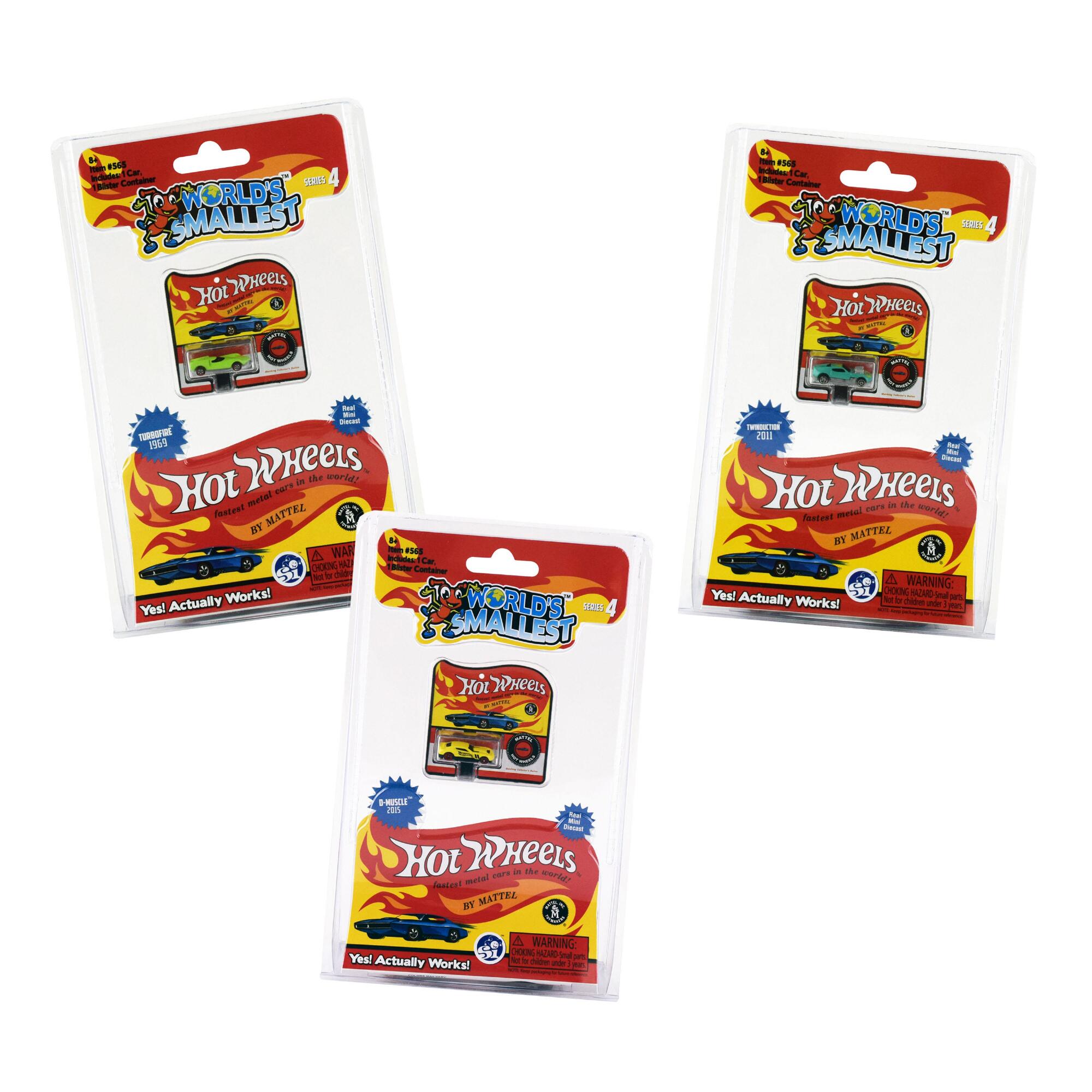 World's Smallest Hot Wheels Set of 3 by World Market