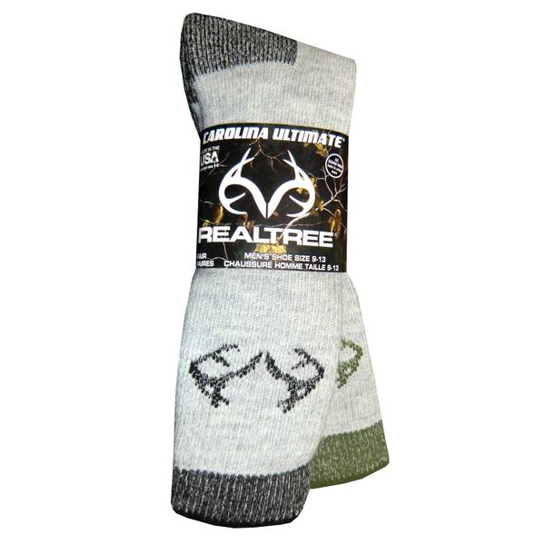 Realtree Men's Merino Wool Blend Socks