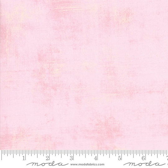 Grunge Basics - Duchess Texture Blender in Pink Cotton Quilt Fabric Material Basic Grey For Moda Fabrics 30150-64 | W8152