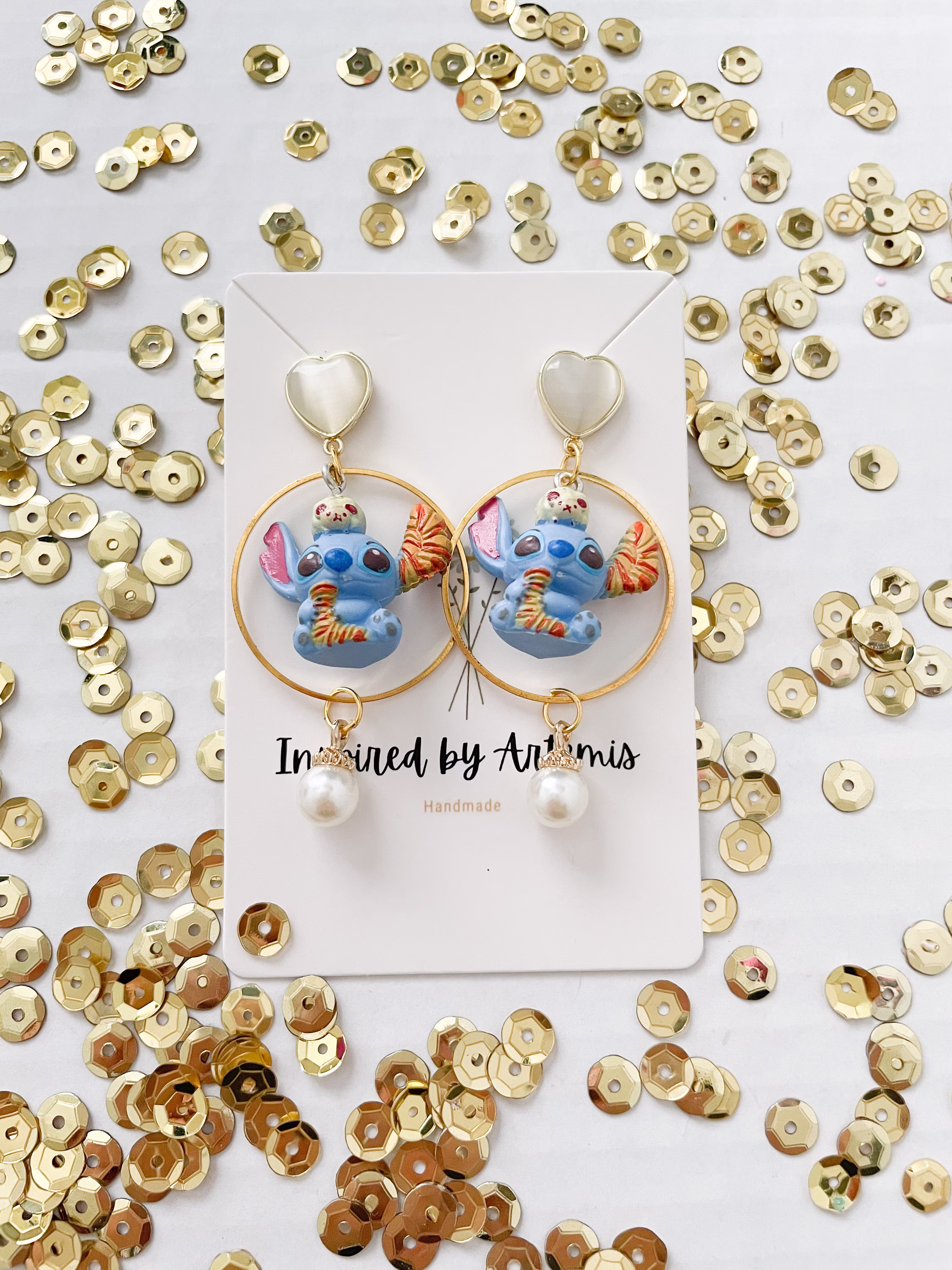 Lilo & Stitch Drop Earrings