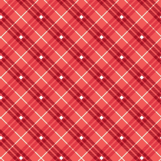 Plaid Fabric, Blender Gnome For The Holidays, #9611-85, Henry Glass, Quilting Cotton, Fabric By Yard