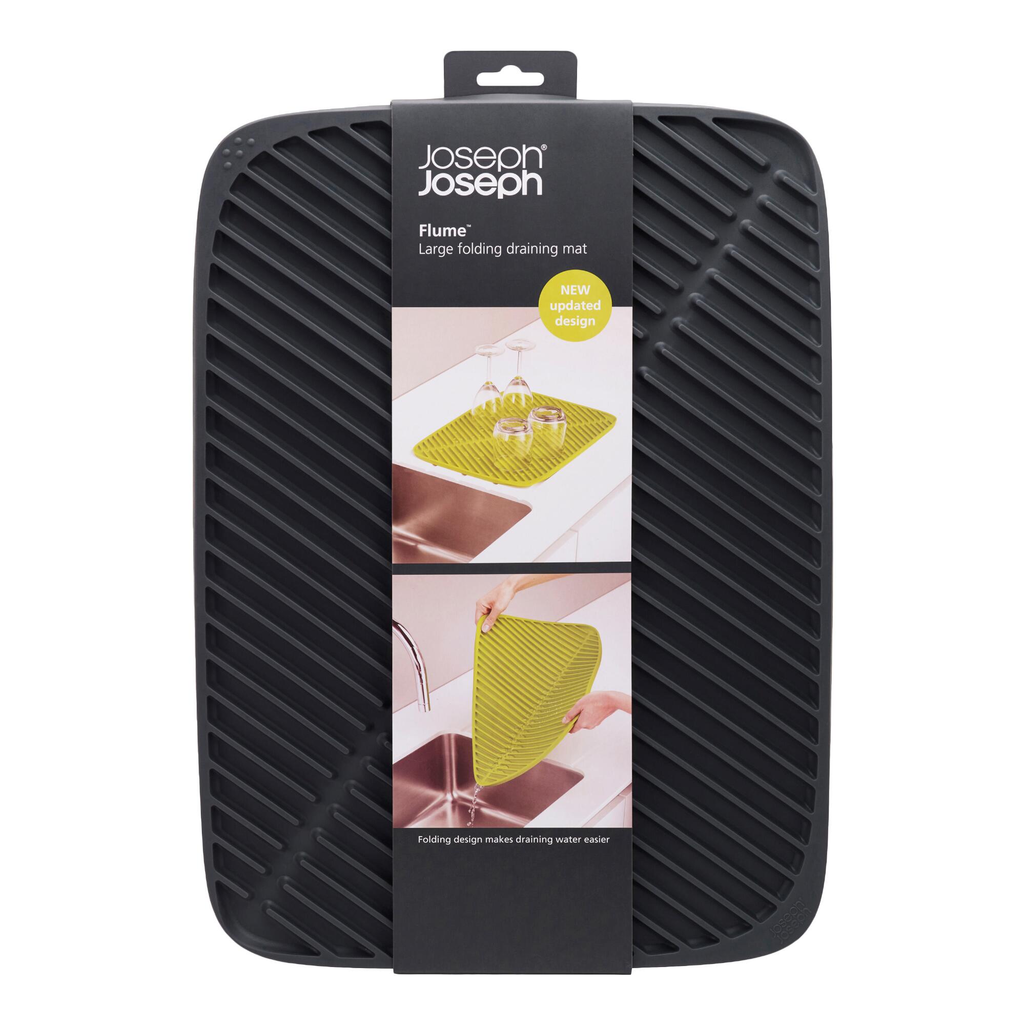 Large Joseph Joseph Flume Silicone Dish Draining Mat by World Market