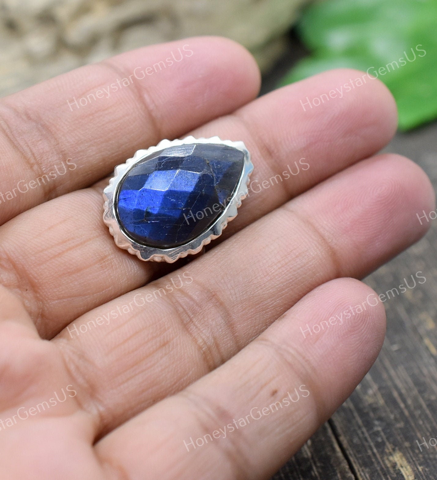 Labradorite Ring 6.5 Us Silver Ring, Fine Jewelry, Statement Gift For Mother, Rings For Women, Costume Jewelry #ha 71