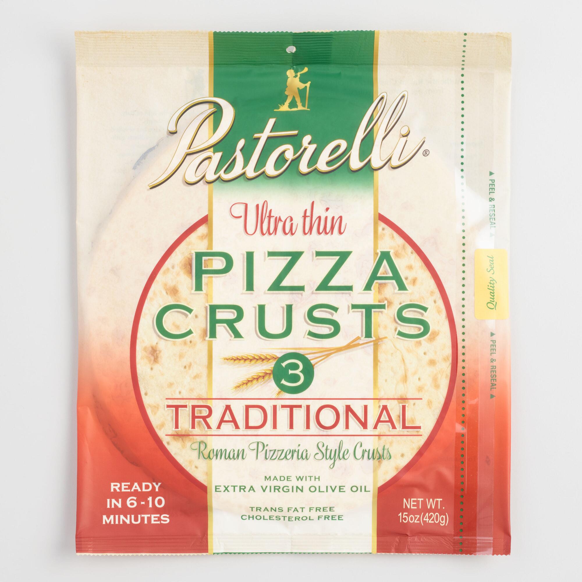 Pastorelli Ultra Thin 12 Inch Pizza Crusts 3 Pack by World Market