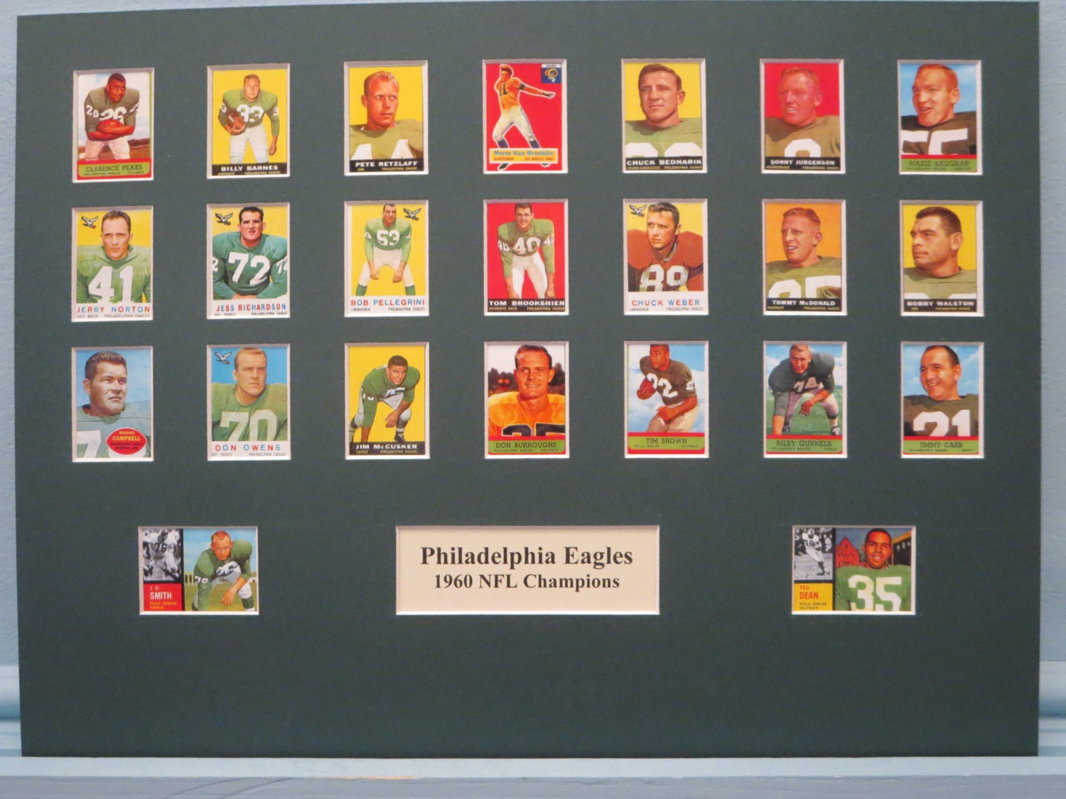 Philadelphia Eagles Led By Norm Van Brocklin & Sonny Jurgenson Win The 1960 Nfl Championship