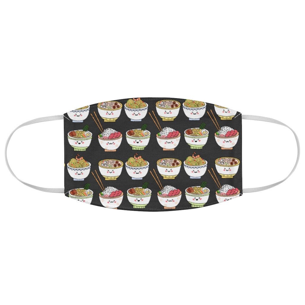 Ramen Noodles Face Mask Kawaii For Women