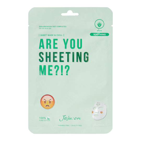 Are You Sheeting Me Aloe Korean Beauty Face Mask Set Of 2 by World Market