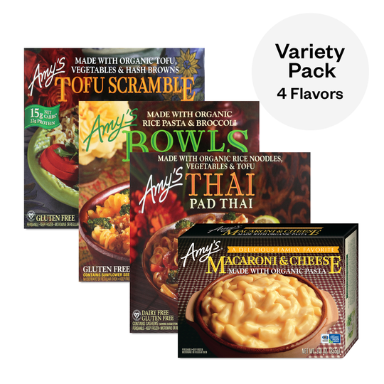 Amy's Meal Variety Bundle 4 boxes