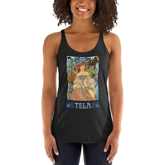 Tela Tank Top, Tela T-Shirt, Phish Tank Top, Women's Racerback