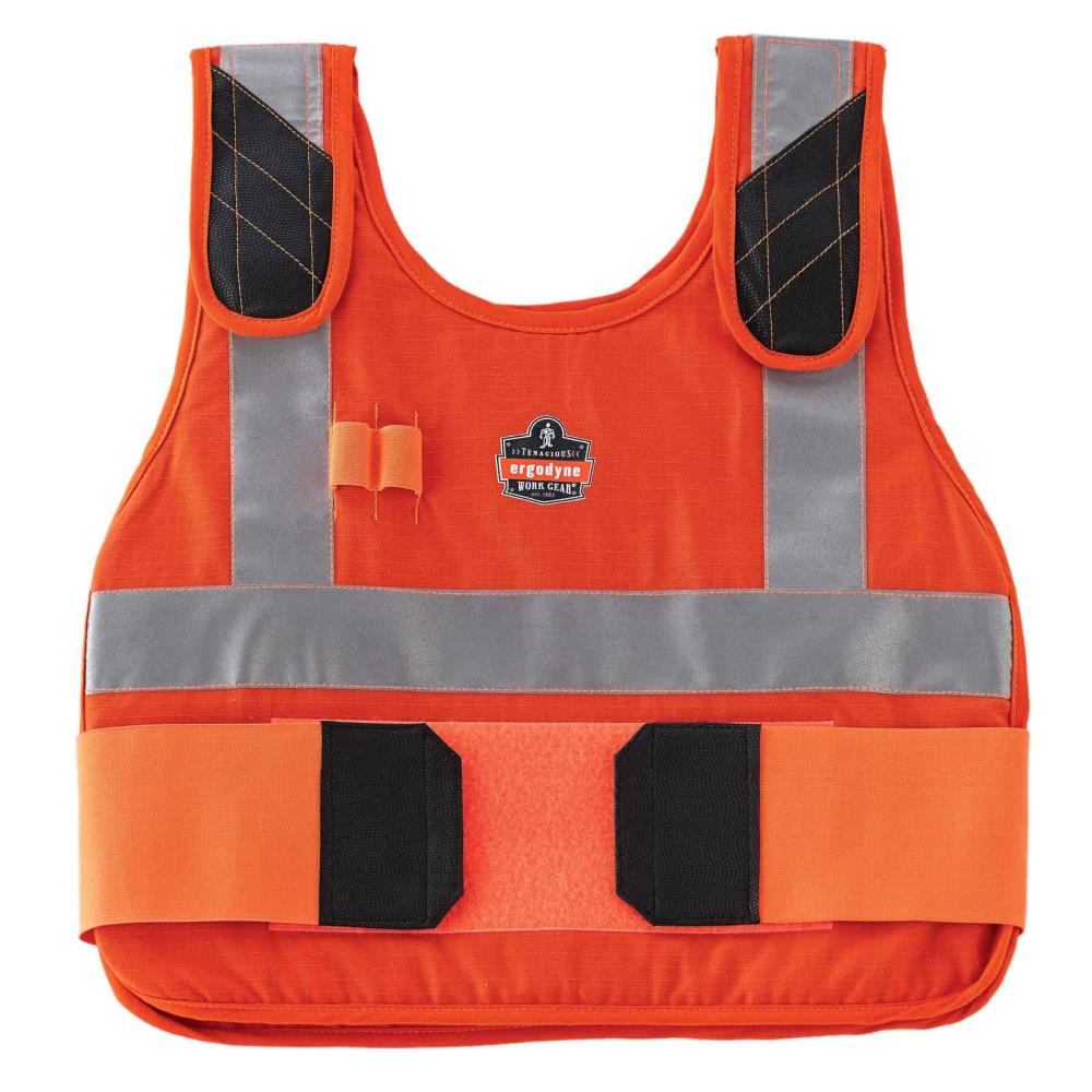 Ergodyne Orange Modacrylic/Cotton Blend/Polyester Cooling Vest | 12205