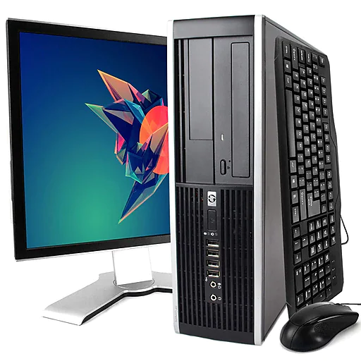 HP 8300 Refurbished Desktop Computer with 22" Monitor, Intel Core i5, 8GB Memory, 1TB HDD, Windows 10 Pro