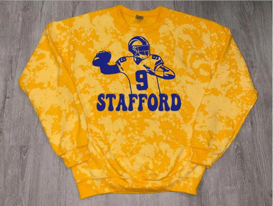 Matt Stafford La Rams Dyed Unisex Sweatshirt