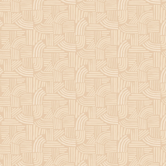 Blender Cotton Fabric By The Yard - Wildflower Linea Sand Windham 52254-10