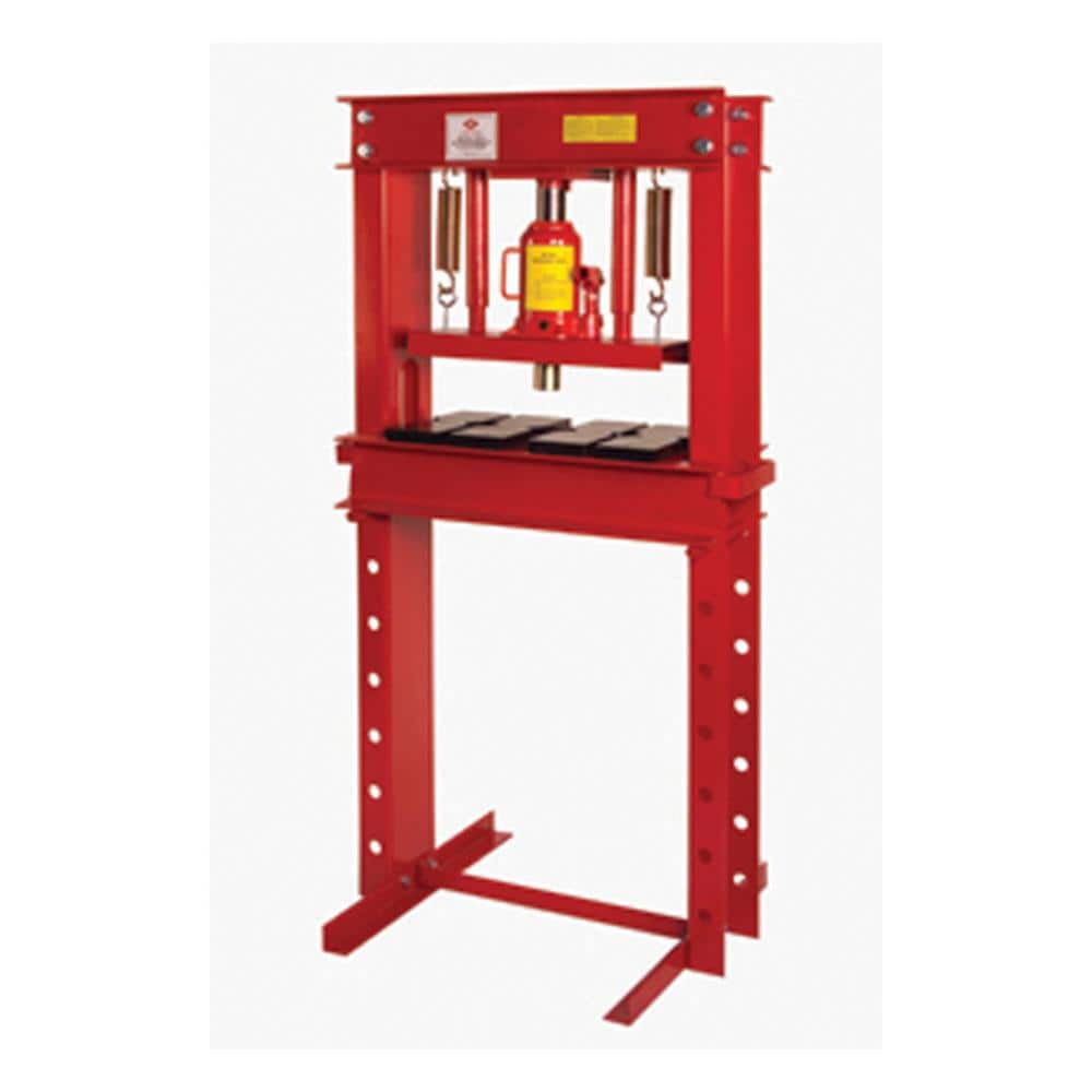 American Forge & Foundry Heavy Duty Shop Press, 20 Ton Capacity, 61 In. H x 27 In. W | 820A
