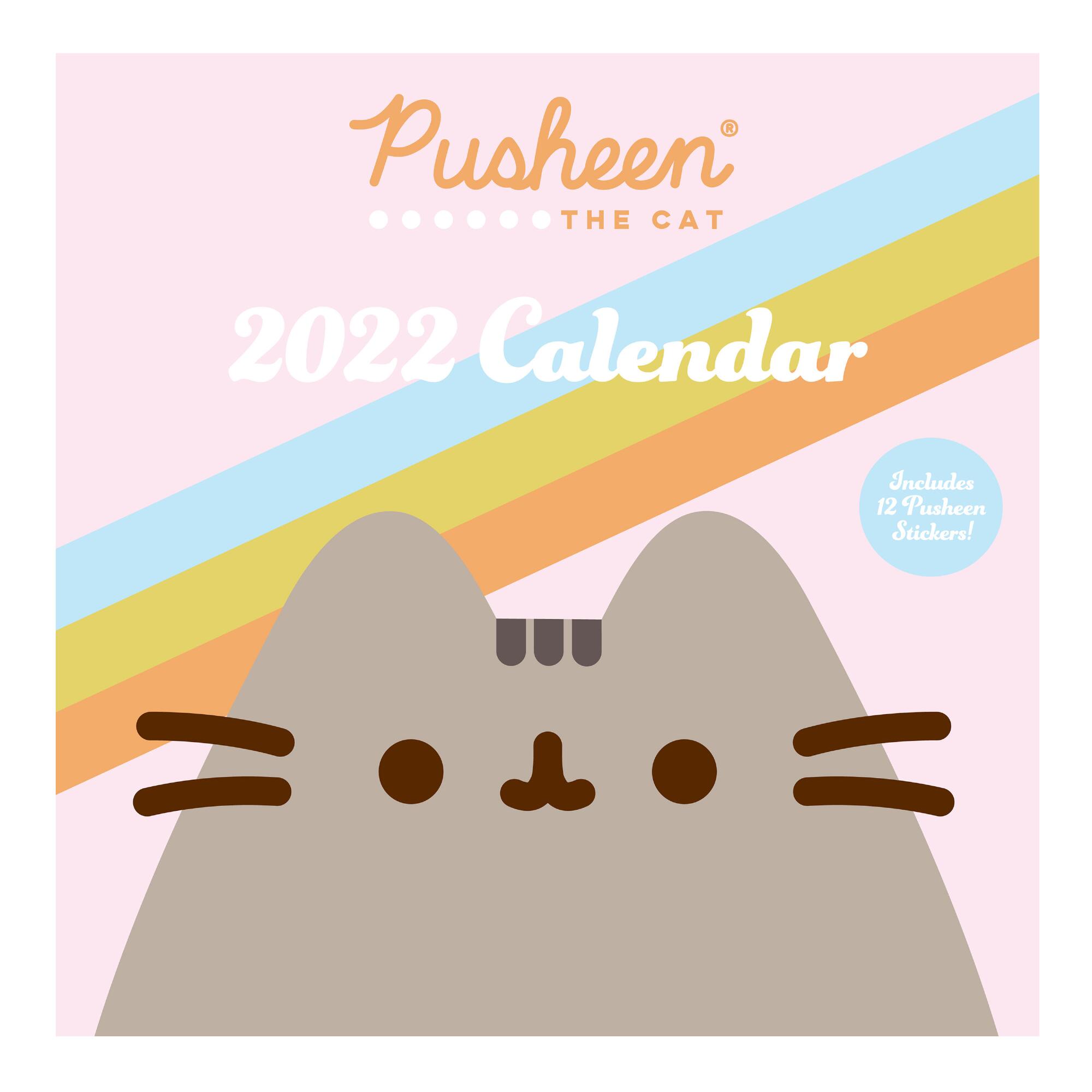 Pusheen The Cat 2022 Wall Calendar by World Market