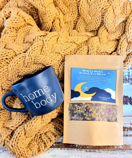 Herbal Tea Gift Box || Self-Care Organic Blend Sleep Botanical Under 25 Loose Holiday